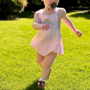 Little English Linville Bubble - Tugboat (Size 18 mos)